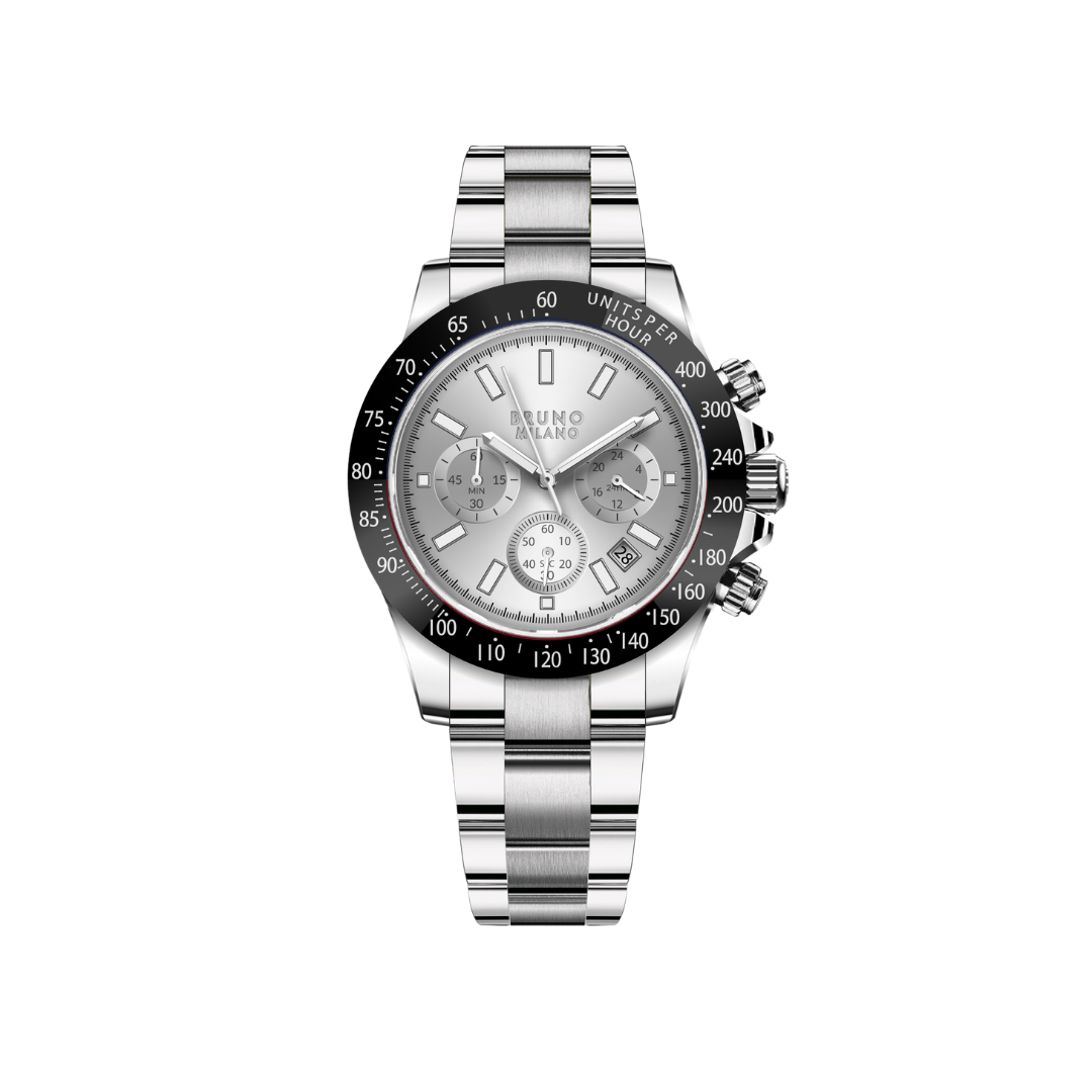 Brera Chrono - Nero Argento